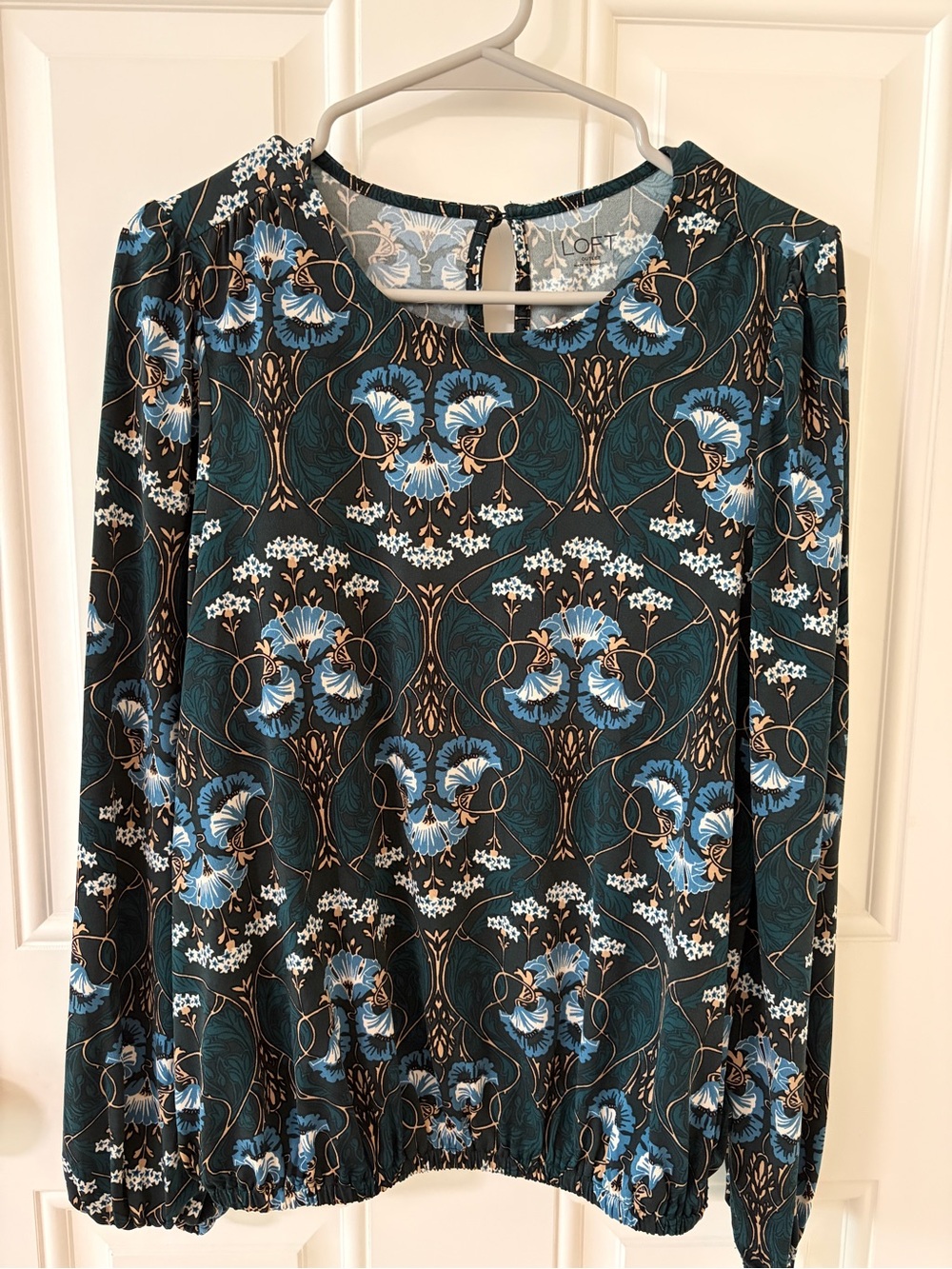 LOFT Floral Print blouse